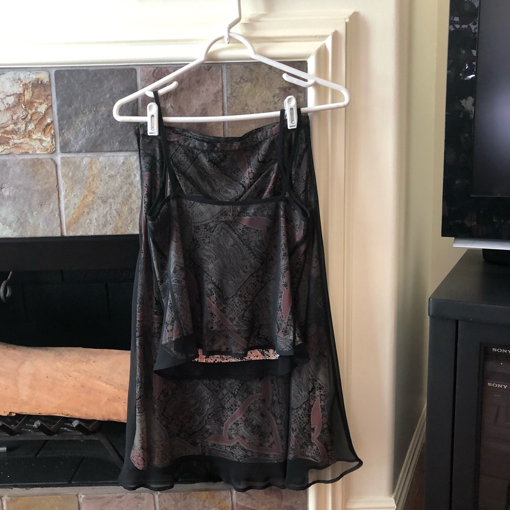 Cami and midi skirt